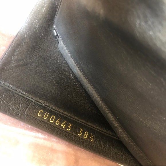 Dolce and Gabbana Black Stiletto Boots Knee High - Picture 10 of 11